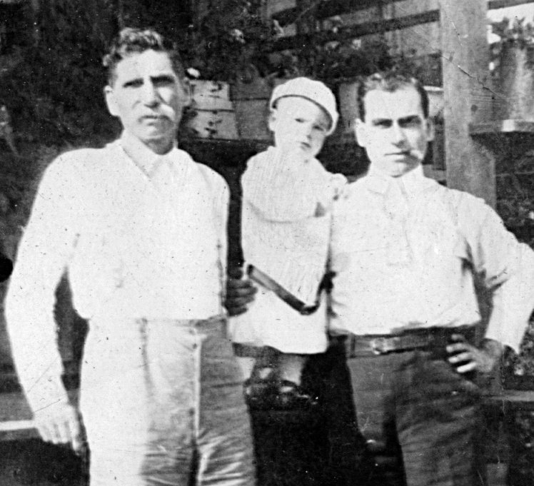 Three generations: John Calvin Richardson, John Douglas Richardson, John Thomas Richardson