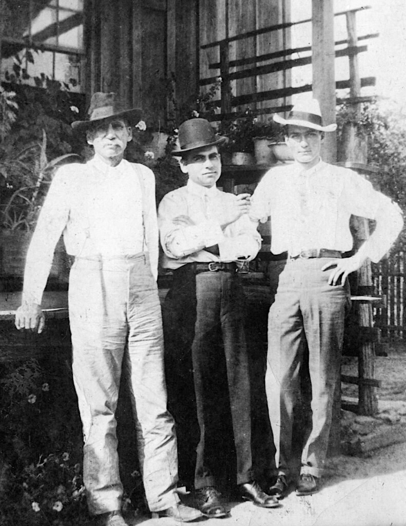 John Calvin Richardson, John Thomas Richardson, Sidney Levi Culver (Olivia Richardson's husband)