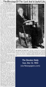 12 Dec 1954 article, The Decatur Daily.